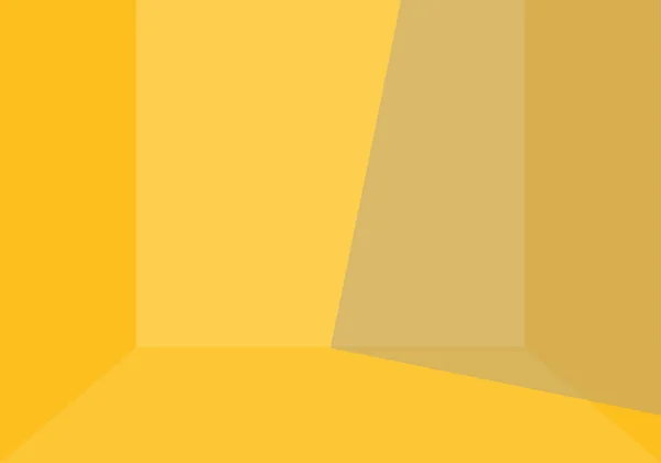 Žlutá Místnost Prázdným Nevyplněným Přechodem Tapety Design Žluté Abstraktní Pozadí — Stock fotografie