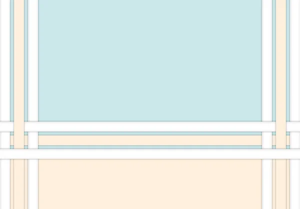 Abstraktní Pastelově Modré Hnědé Pozadí Bílou Čárou Kopírovacím Prostorem Šablona — Stock fotografie