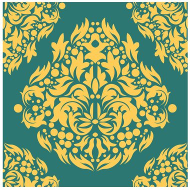 Klasik renkli kumaş deseni. Vektör özyinelenen arkaplan. Kusursuz vektör dokusu. Vektör illüstrasyonu