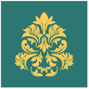 Beyaz arka planda klasik tarzda siyah kumaş. Vektör tasarım şablonu. Vektör illüstrasyonu