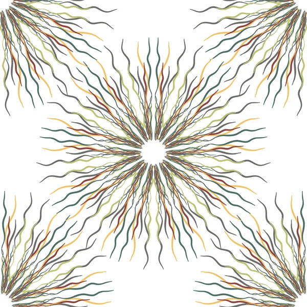 Безшовний квітковий візерунок на світлому фоні — стоковий вектор
