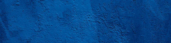 摘要深蓝色背景 用于设计和空空间的混凝土表面 — 图库照片