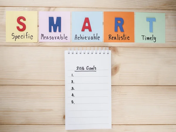 SMART Goals 25 — Stock Photo, Image