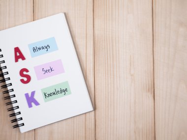 Her zaman talep bilgi üstünde defter 1