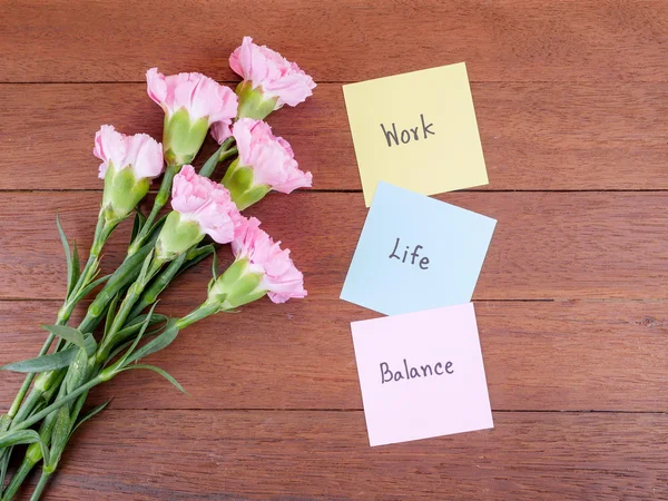 Handwriting word Work Life Balance 2