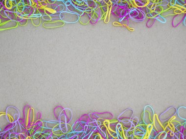 Renkli lastik bant 1