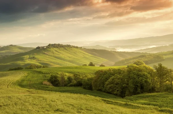 Sunrise, Toskánsko — Stock fotografie