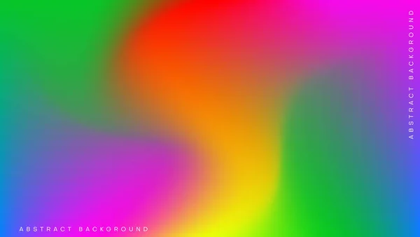 Abstrakter Verschwommener Hintergrund Mit Regenbogenfarbe — Stockvektor