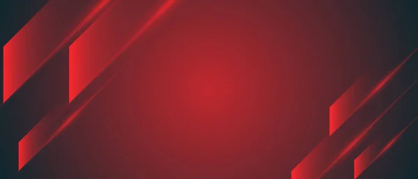 Roter Banner Hintergrund Mit Diagonalen Streifen Geeignet Für Sportbanner — Stockvektor