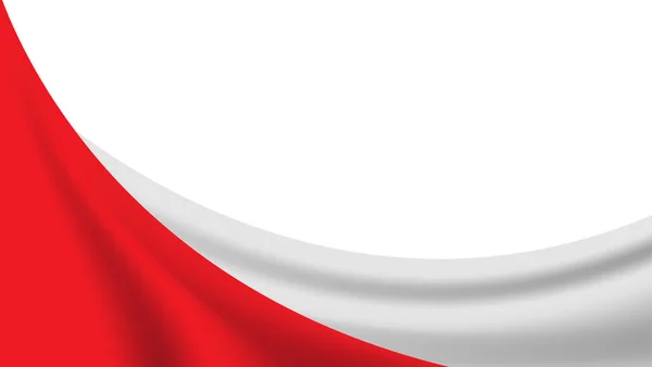 Fundo Vermelho Branco Com Forma Textura Ondulada —  Vetores de Stock