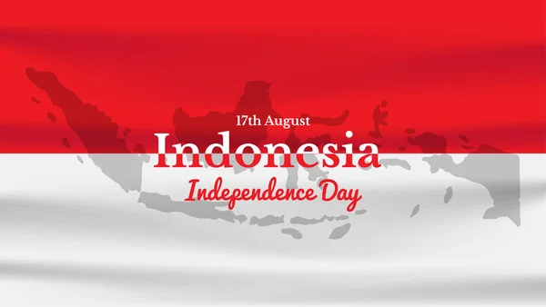 Selamat hari kemerdekaan indonésia tradução feliz dia da independência  indonésio ilustração postagem em mídia social