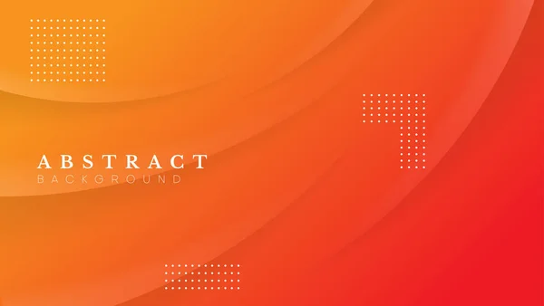 Abstract Gradient Orange Background — Stock Vector
