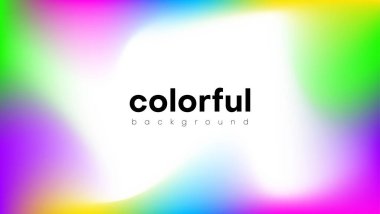 Raibow rengi ile soyut renkli bulanık arkaplan