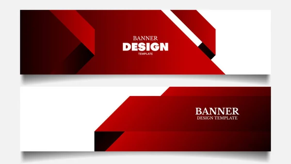 Business Corporate Banner Design Template Set Your Business Promotion — Stock Vector