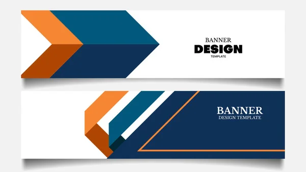 Corporate Banner Design Vorlage Für Ihre Unternehmensförderung — Stockvektor