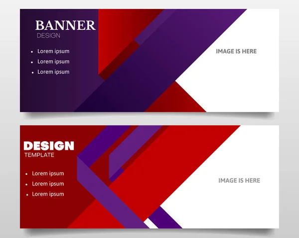 Professionelle Unternehmen Corporate Banner Design Hintergrund — Stockvektor