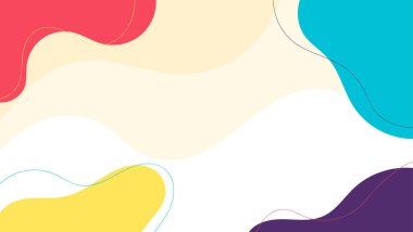 Dekorasyon için soyut el çizimi duvar kağıdı tasarımı