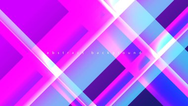 soyut kesişen kare ve çizgiler