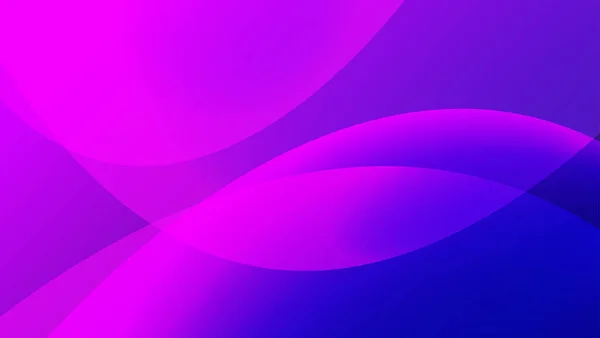 Gradient Abstrait Violet Circulaire Chevauchant — Image vectorielle