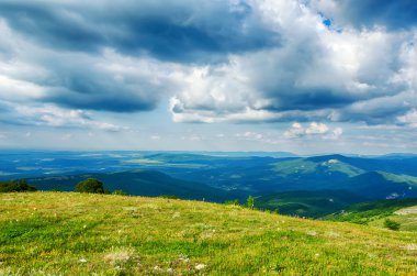 manzara, Kırım Dağları, güzel manzara