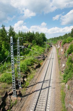 gorge demiryolu parça