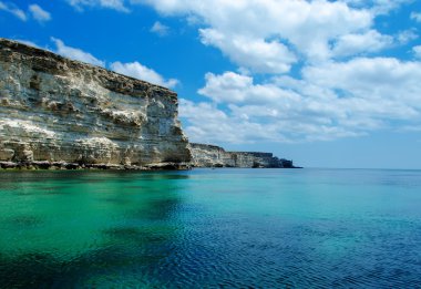 deniz manzarası, manzarası kayalık kayalıklarla