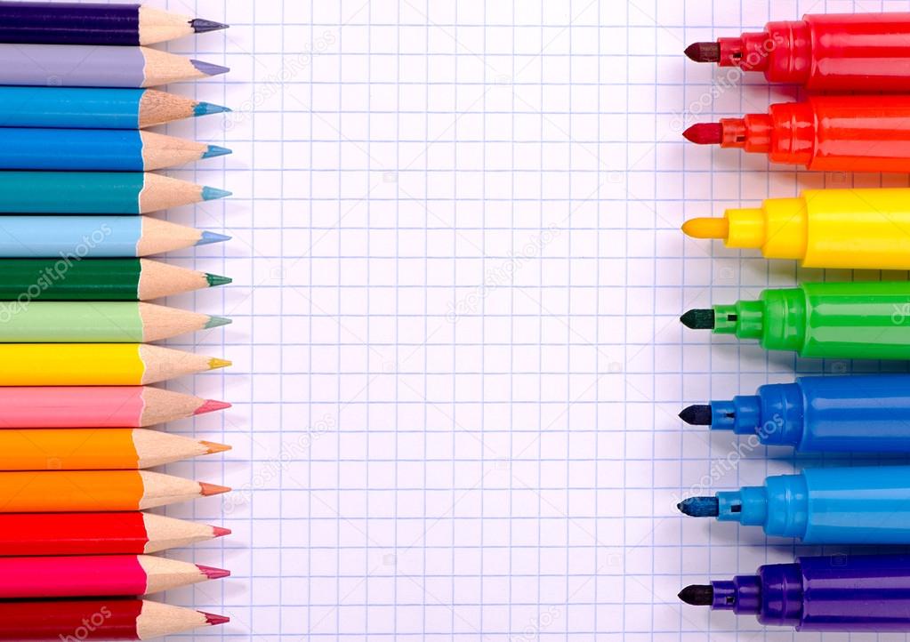 https://st2.depositphotos.com/5407662/8185/i/950/depositphotos_81852286-stock-photo-colored-pencils-and-markers-against.jpg