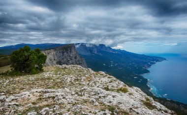 manzara, uçurumdan görüntüleme