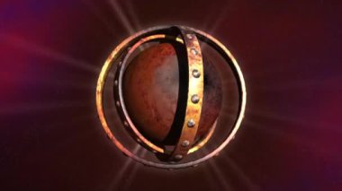 Bir metal parçası. Yüksek kaliteli görüntüler