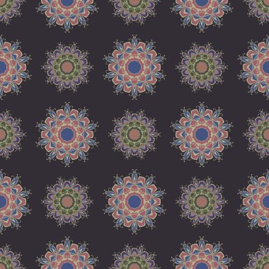 Boho tarzı. Seamless modeli