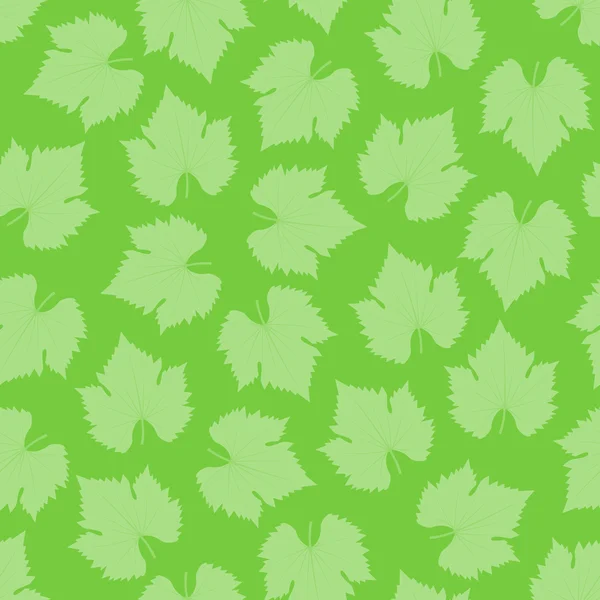 绿色叶葡萄。风格波西米亚 — 图库矢量图片