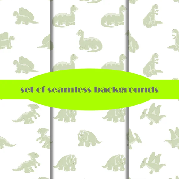 Dinozorlar. Dizi sorunsuz arka planlar