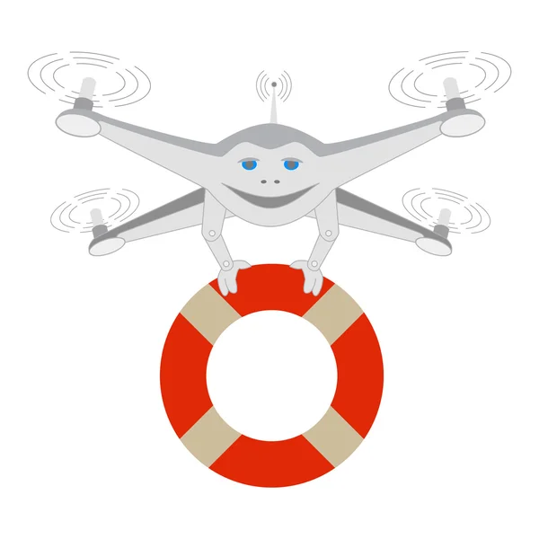 Uçak ve yaşam çizgisi. İzoleli