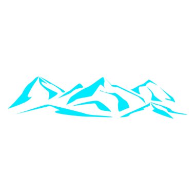 Dağ silsilesi çizim