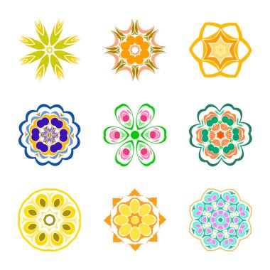 Dokuz Radyal desen renk