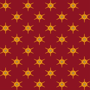 Altın kar tanesi yıldız ambalaj için