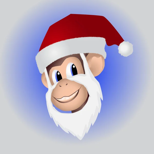 Noel Maymunu şapkalı