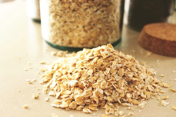 Oat Flake - Healthy Meal — Stock Photo, Image