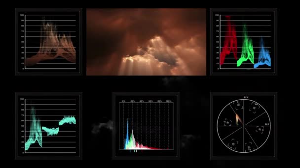 Snímek obrazovky videohry — Stock video