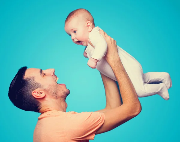 Foto del padre y la hija — Foto de Stock