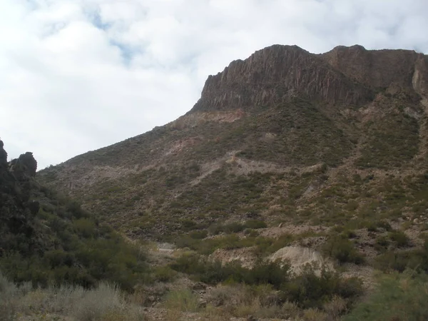 Mendoza Argentina Paisaje Naturaleza Agua Montaa — Stok fotoğraf