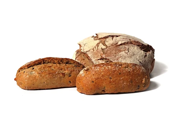 Üç rustical ülke stil ekmek