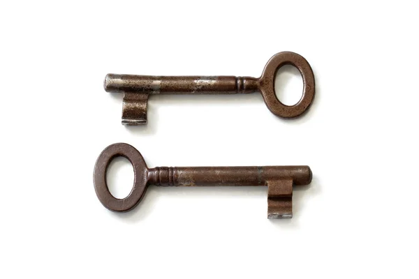 iki eski paslı anahtar