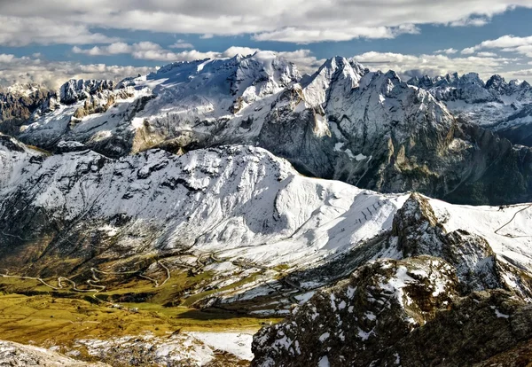 Dolomites 이탈리아 Marmolada — 스톡 사진