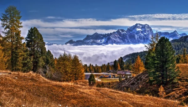 산 Dolomites, 이탈리아 — 스톡 사진