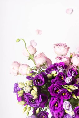 Güzel bahar kompozisyonu, çiçekli arka plan 