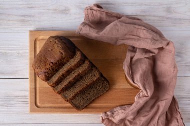 Çekirdekli dilimlenmiş ekmek, yakın görünüm