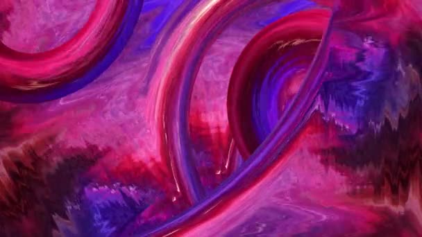Abstraktní Gradient Růžová Červená Fialová Modrá Barva Výtvarného Designu Pozadí — Stock video