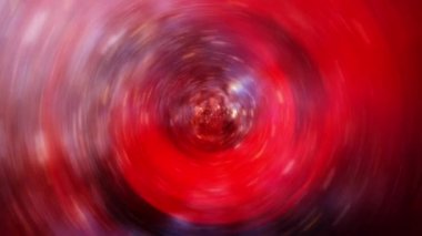 Soyut enerji girdabı uzay tüneli enerji iletiminin radyasyon dalgaları yayıyor. 4K 3D, siber enerji sarmal tüneli. Işık dalgalarının sonsuz girdap tüneli.