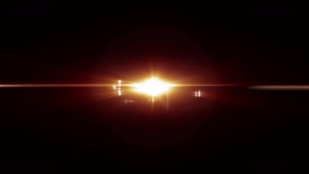 Dikişsiz Döngü Merkezi Fener Yanıp Sönüyor Titreşiyor Patlıyor Işık Titreşimleri — Stok video